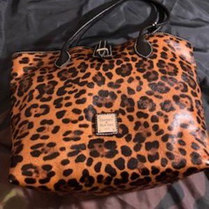 Dooney & Bourke  Brown T'Moro Medium Cindy Tote